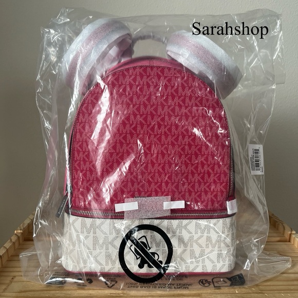 🌼Michael Kors Rhea medium zip backpack - Picture 1 of 15